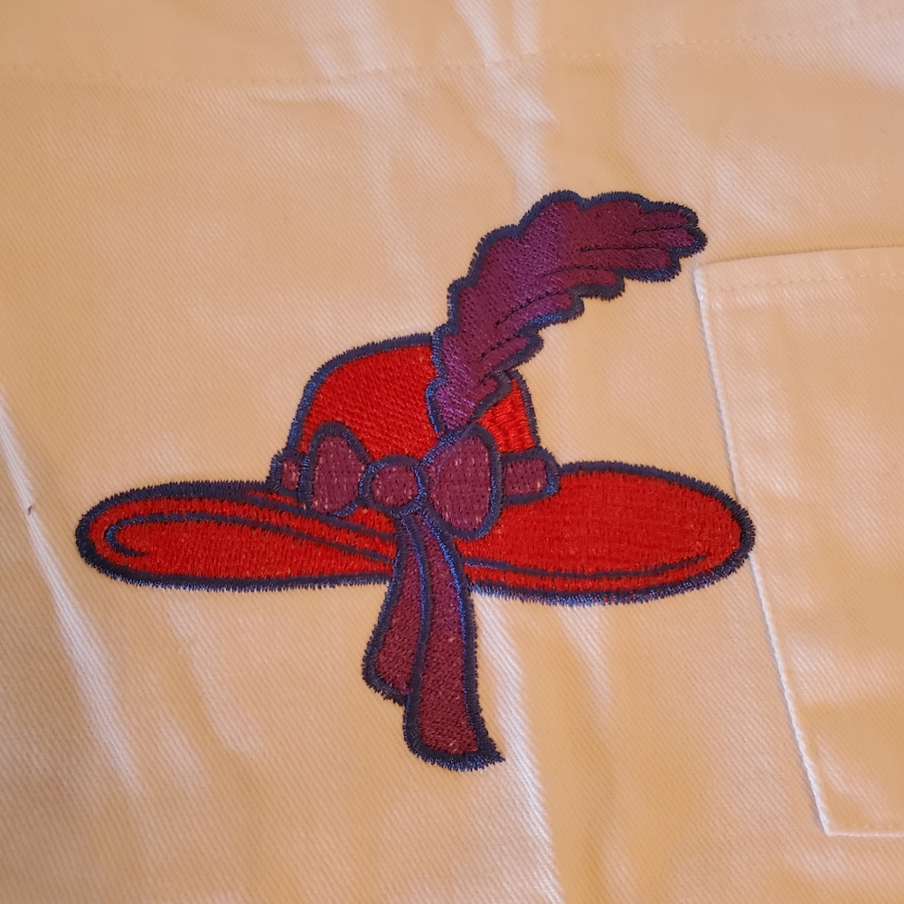 Red Hat Society Restoration Hardware Cotton Apron